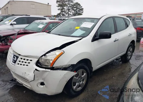 2010 Nissan Rogue S из США, поврежденный, VIN JN8AS5MT6AW011555